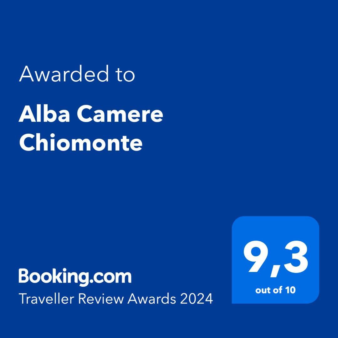 Alba Camere Chiomonte Exterior foto